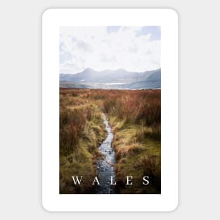 Photographic Print of Snowdonia, Wales Sticker